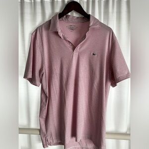 Vineyard Vines Pink Polo